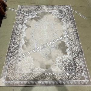 Современный Турецкий Ковер Дизайн 183 Бежево-Коричневый