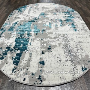 Современный ковер для комнаты дизайн 13 овал